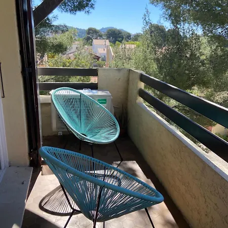 T2 Tout Confort Et Moderne, Climatise Avec Balcon Et Parking, A 10 Min Du Port Et De La Plage Sanary-sur-Mer Extérieur photo